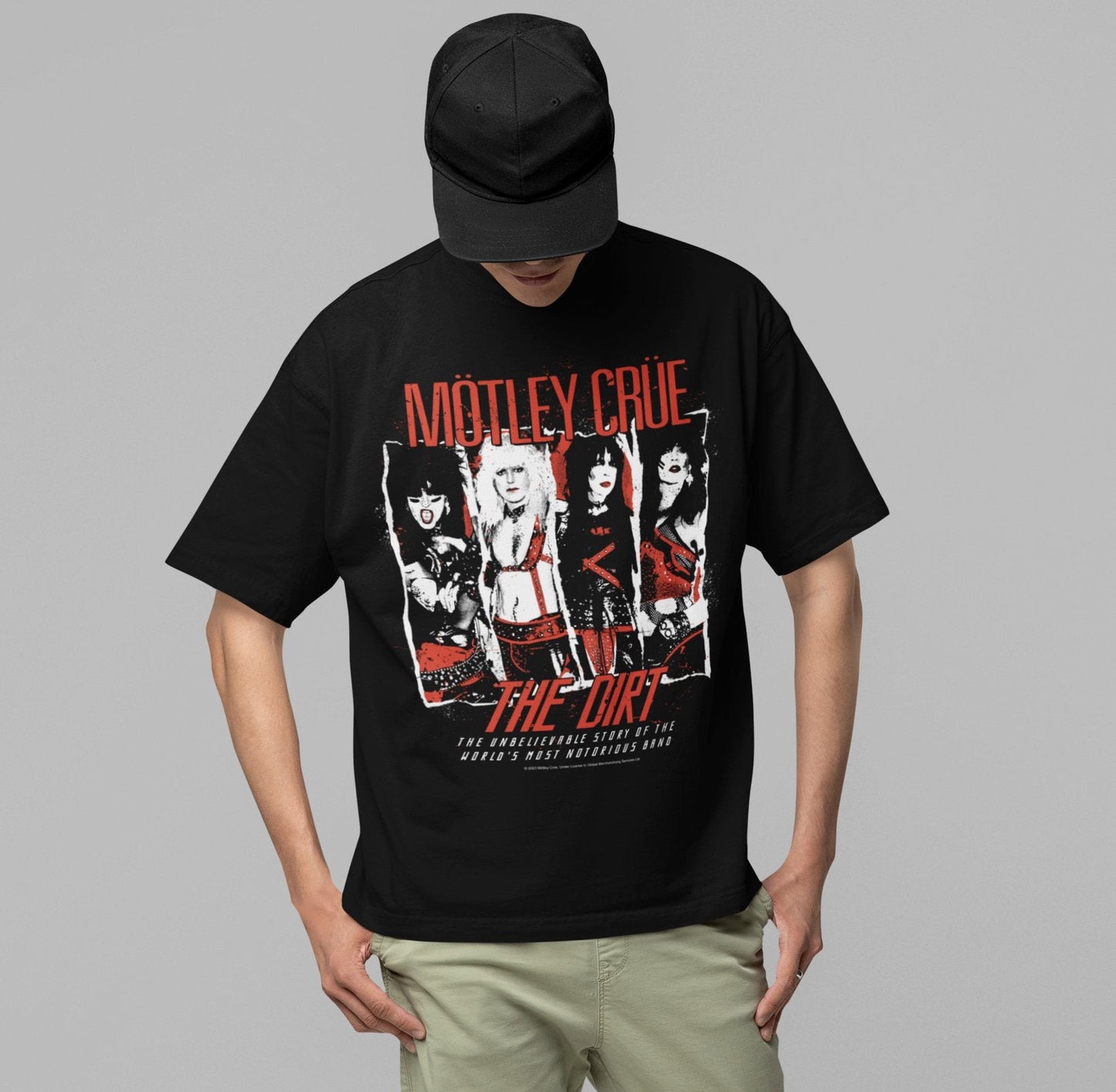 Motley Crue - the Dirt Jumbo Print T Shirt