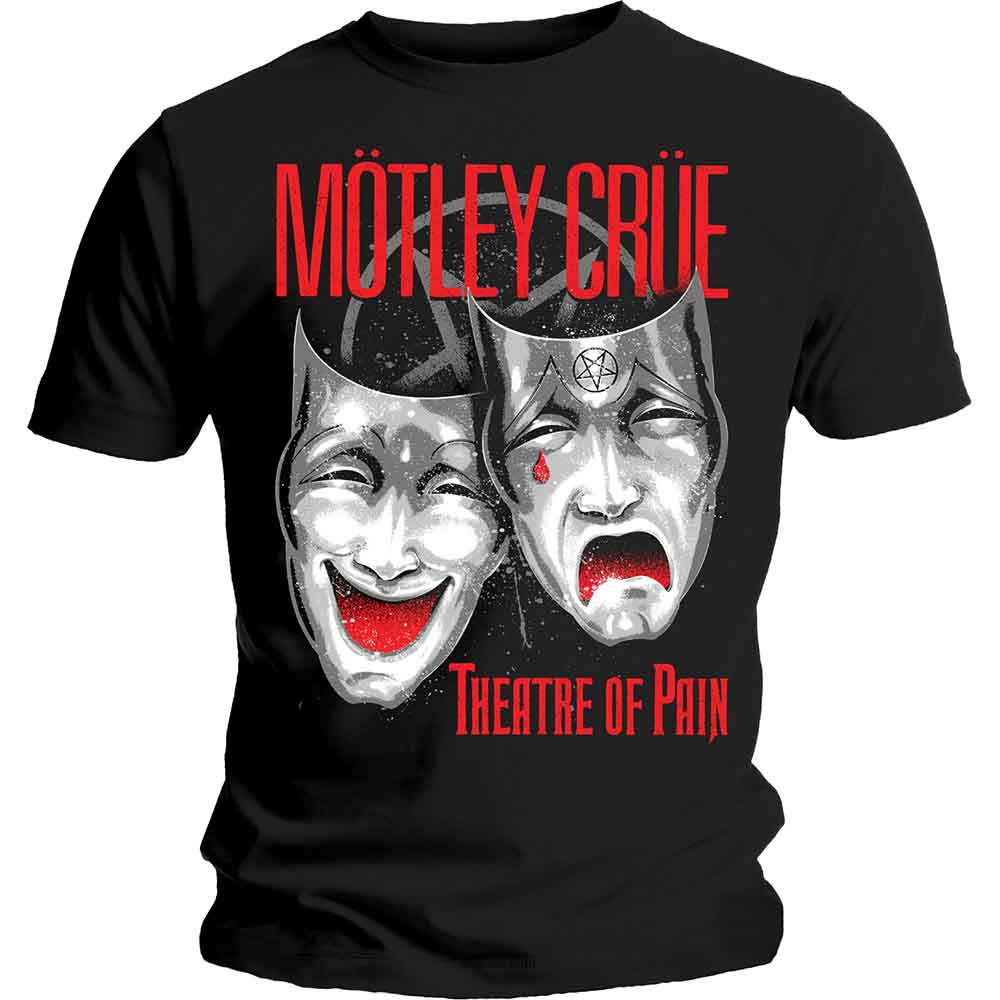 Motley Crue Theatre of Pain Cry Mens T Shirt