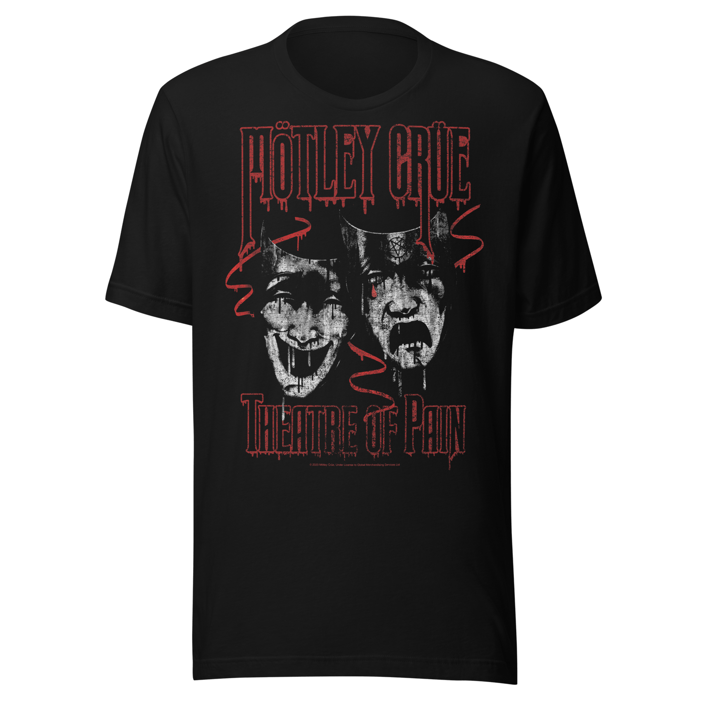 Motley Crue - Theatre of Pain Jumbo Print T Shirt