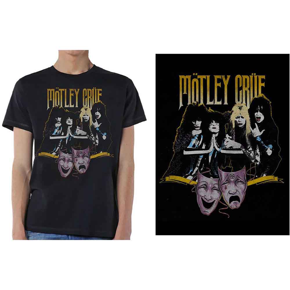 Motley Crue Theatre Vintage Mens T Shirt