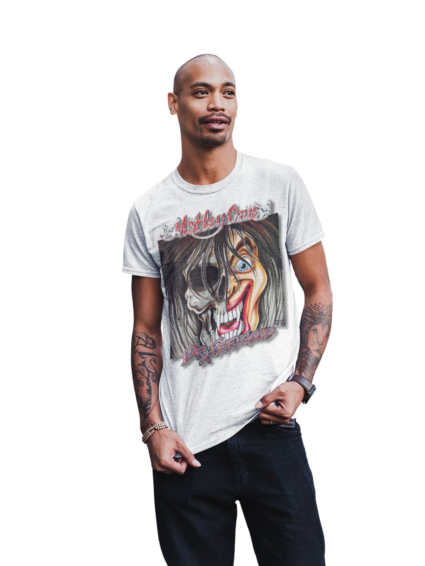 Motley Crue - Vintage Dr. Feelgood Jumbo Print T Shirt