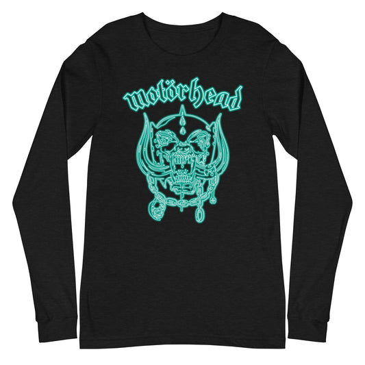 Motorhead - Neon Teal Warpig Long Sleeve Shirt