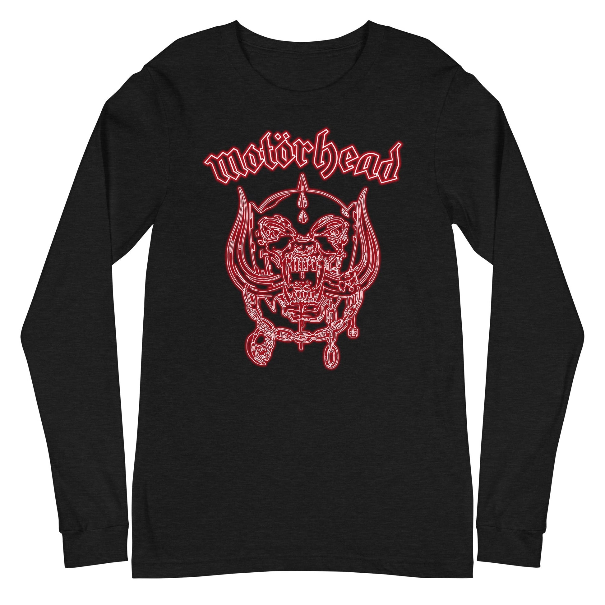 Motorhead - Neon Red Warpig Long Sleeve Shirt