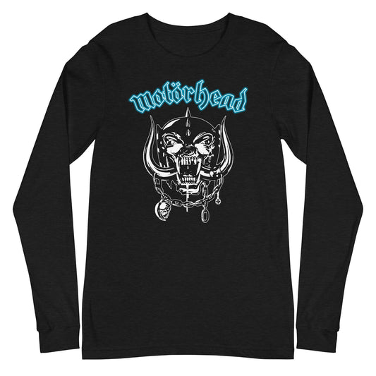 Motorhead - Teal Logo Long Sleeve Shirt