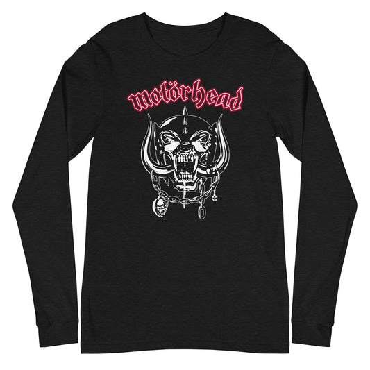 Motorhead - Red Logo Long Sleeve Shirt