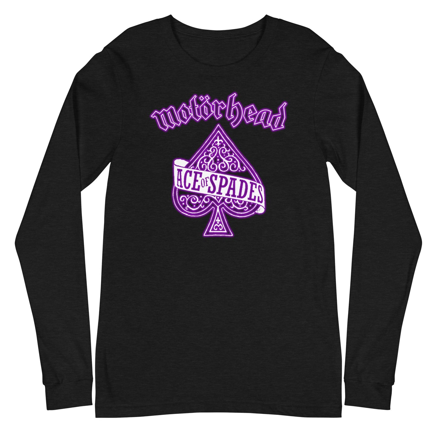 Motorhead - Purple Ace Long Sleeve Shirt