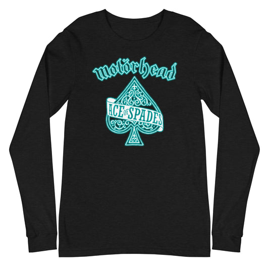 Motorhead - Teal Ace Long Sleeve Shirt