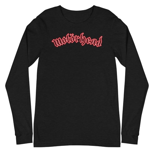 Motorhead - Neon Red Ace Long Sleeve Shirt