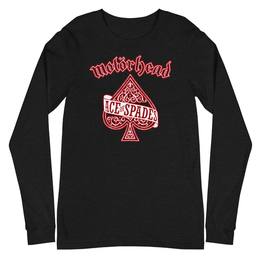 Motorhead - Red Ace Long Sleeve Shirt