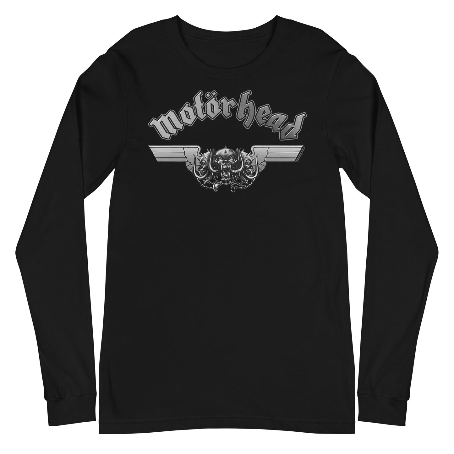 Motorhead - Steel Logo Long Sleeve Shirt