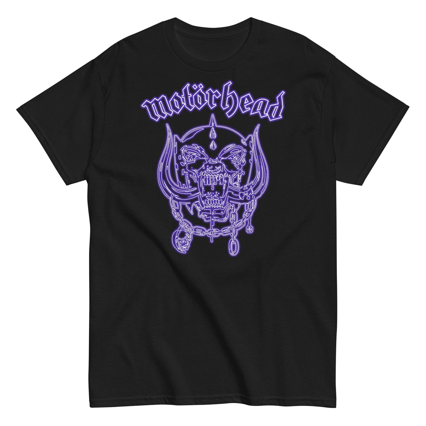 Motorhead - Neon Blue Warpig T Shirt