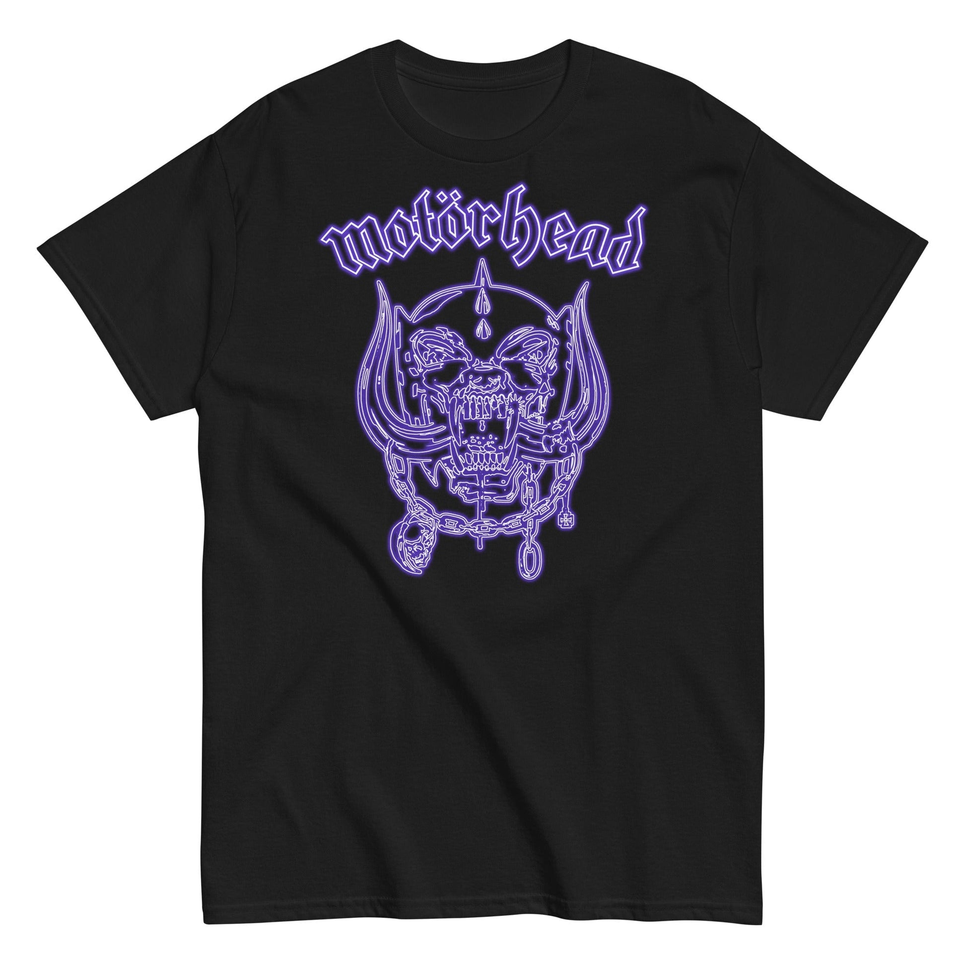 Motorhead - Neon Blue Warpig T Shirt