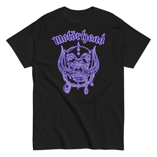Motorhead - Neon Blue Warpig T Shirt