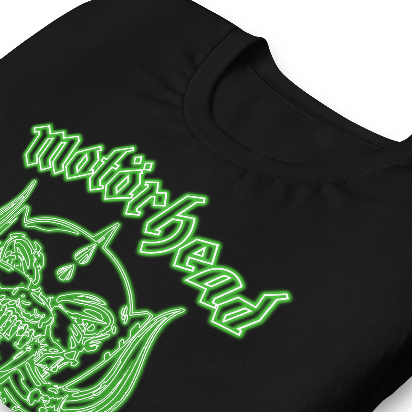 Motorhead - Neon Green Warpig T Shirt