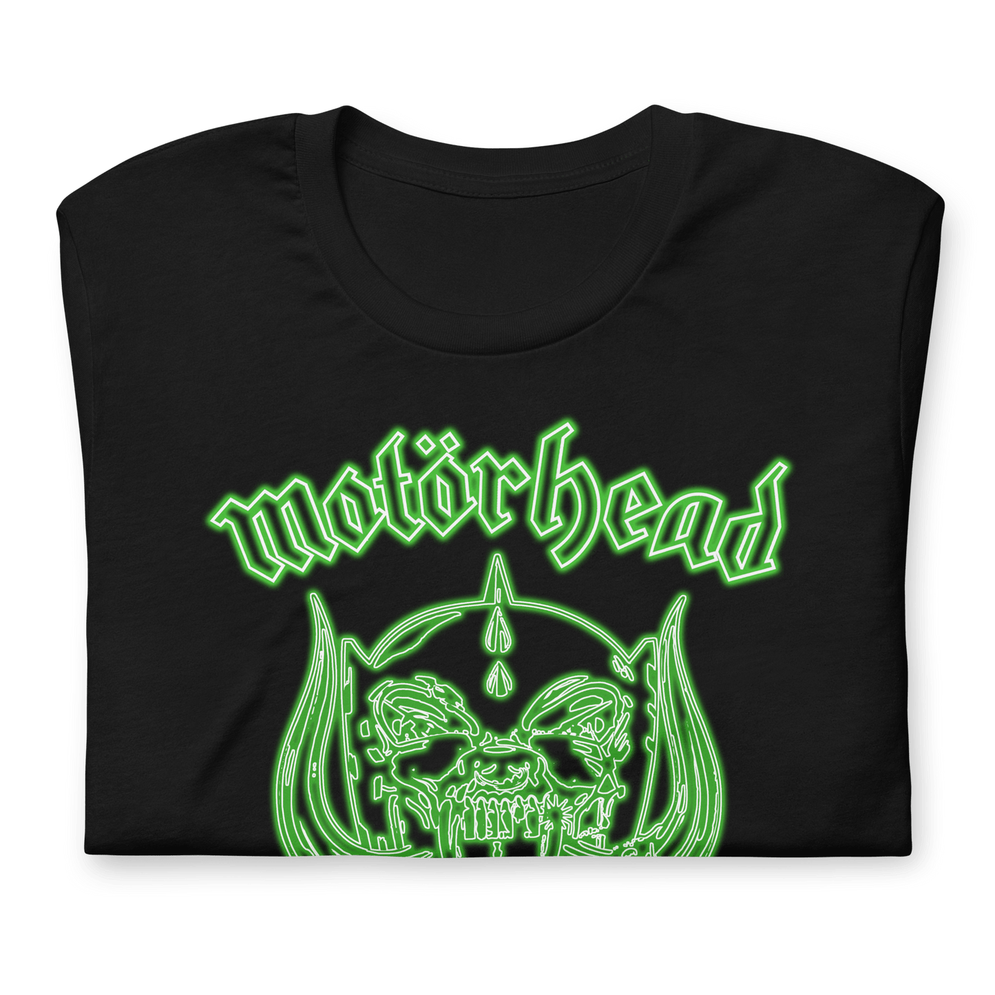 Motorhead - Neon Green Warpig T Shirt