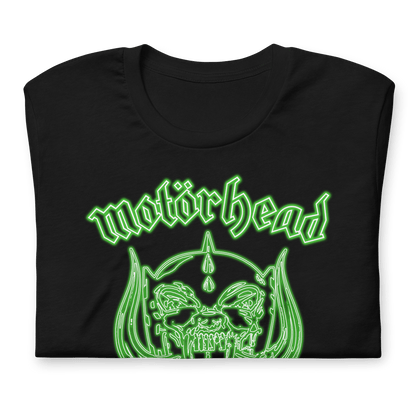 Motorhead - Neon Green Warpig T Shirt