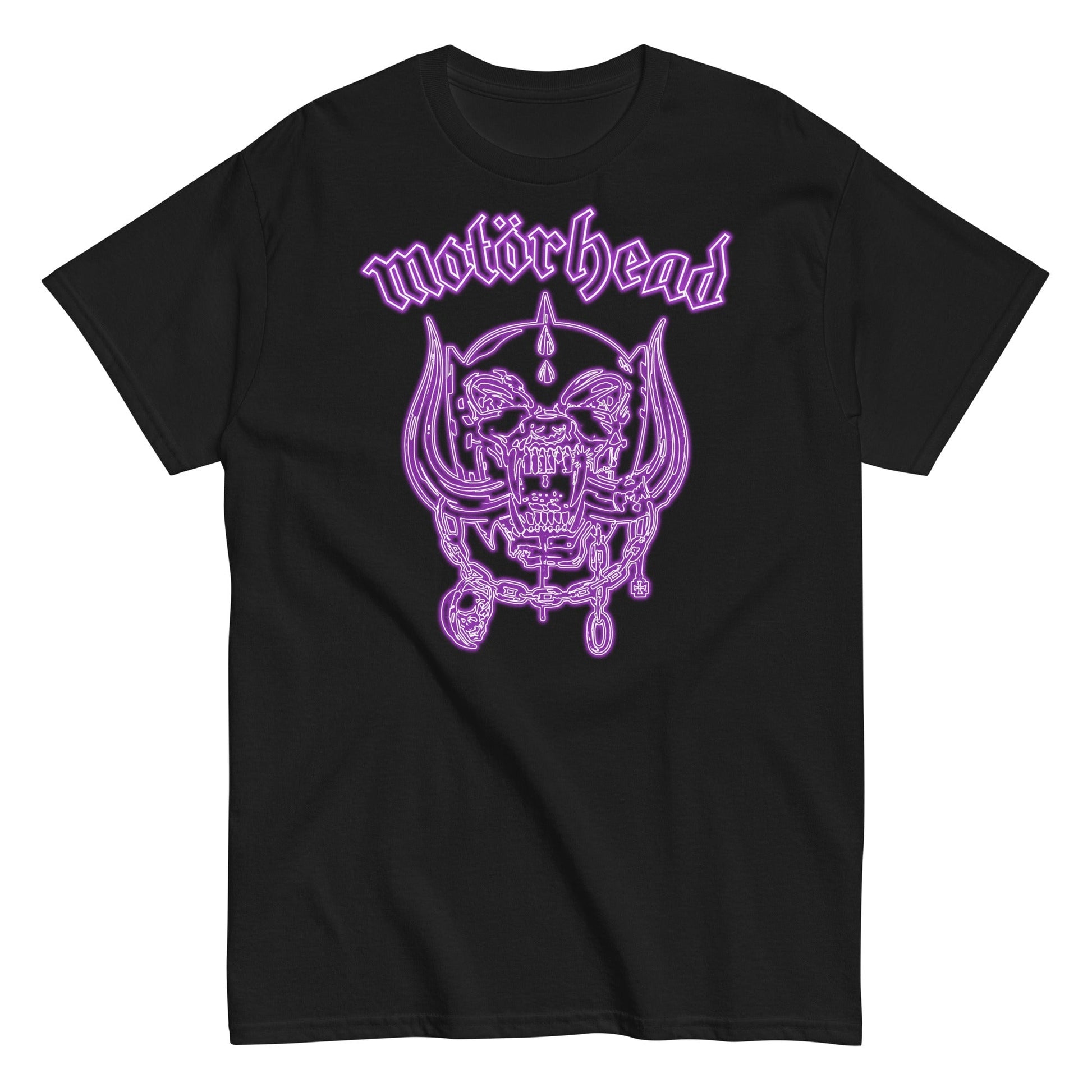 Motorhead - Neon Purple Warpig T Shirt