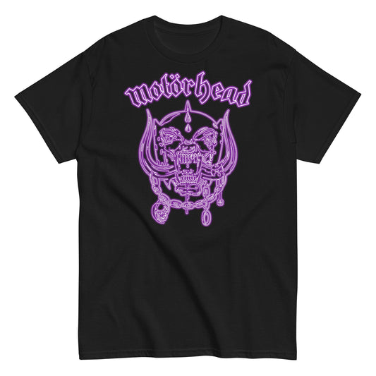 Motorhead - Neon Purple Warpig T Shirt