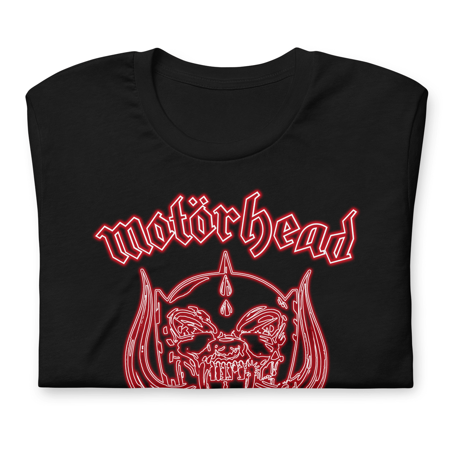 Motorhead - Neon Red Warpig T Shirt