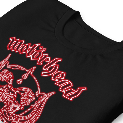 Motorhead - Neon Red Warpig T Shirt