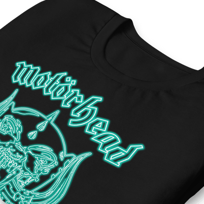 Motorhead - Neon Teal Warpig T Shirt