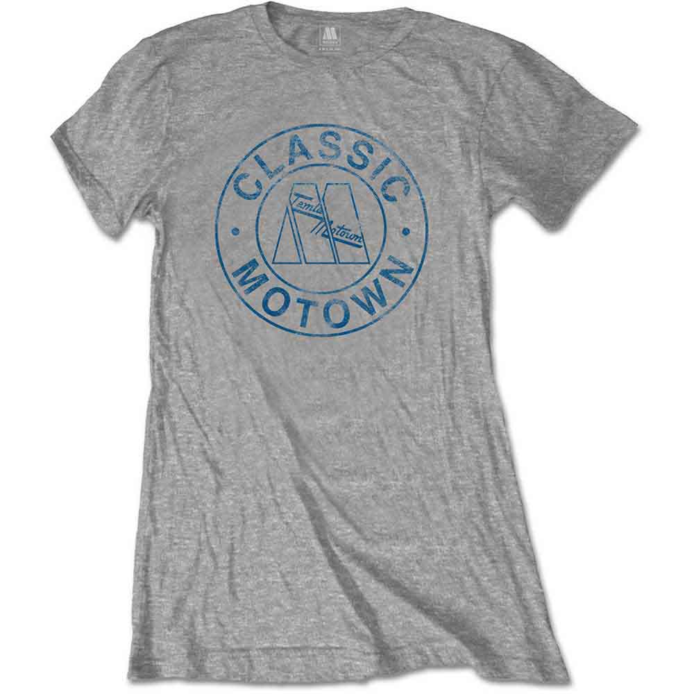 Motown Records Classic Circle Womens T Shirt