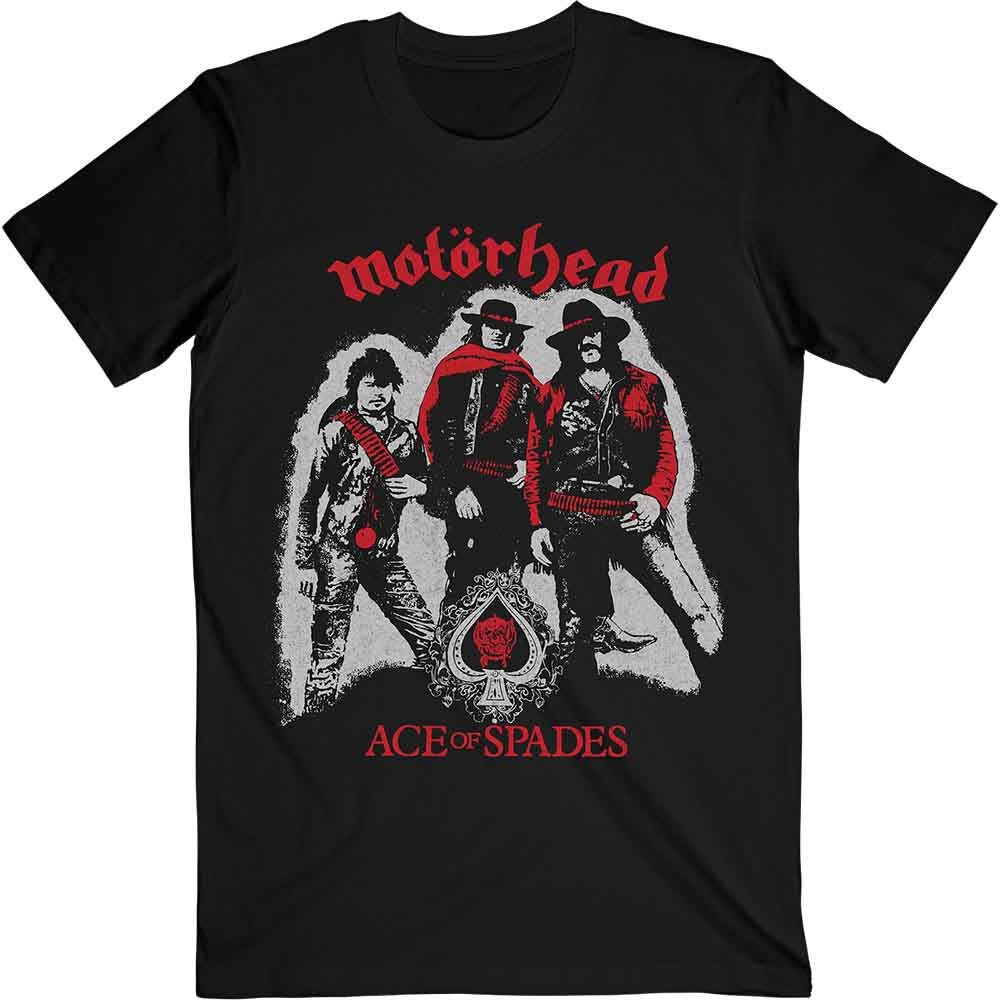 Motörhead Ace of Spades Cowboys Mens T Shirt
