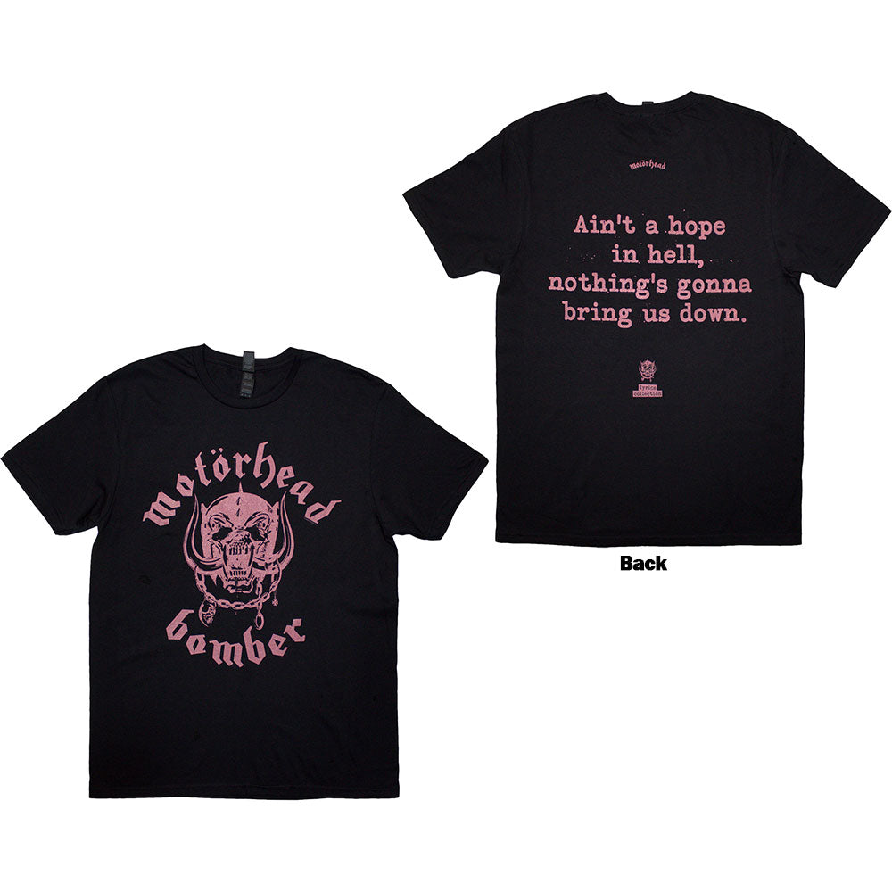 Motörhead Bomber Lyric Mens T Shirt