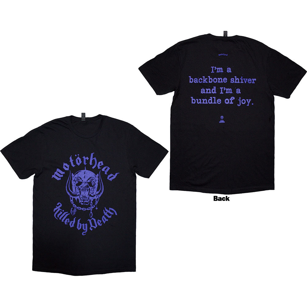 Motörhead Killed By Death Lyric Mens T Shirt