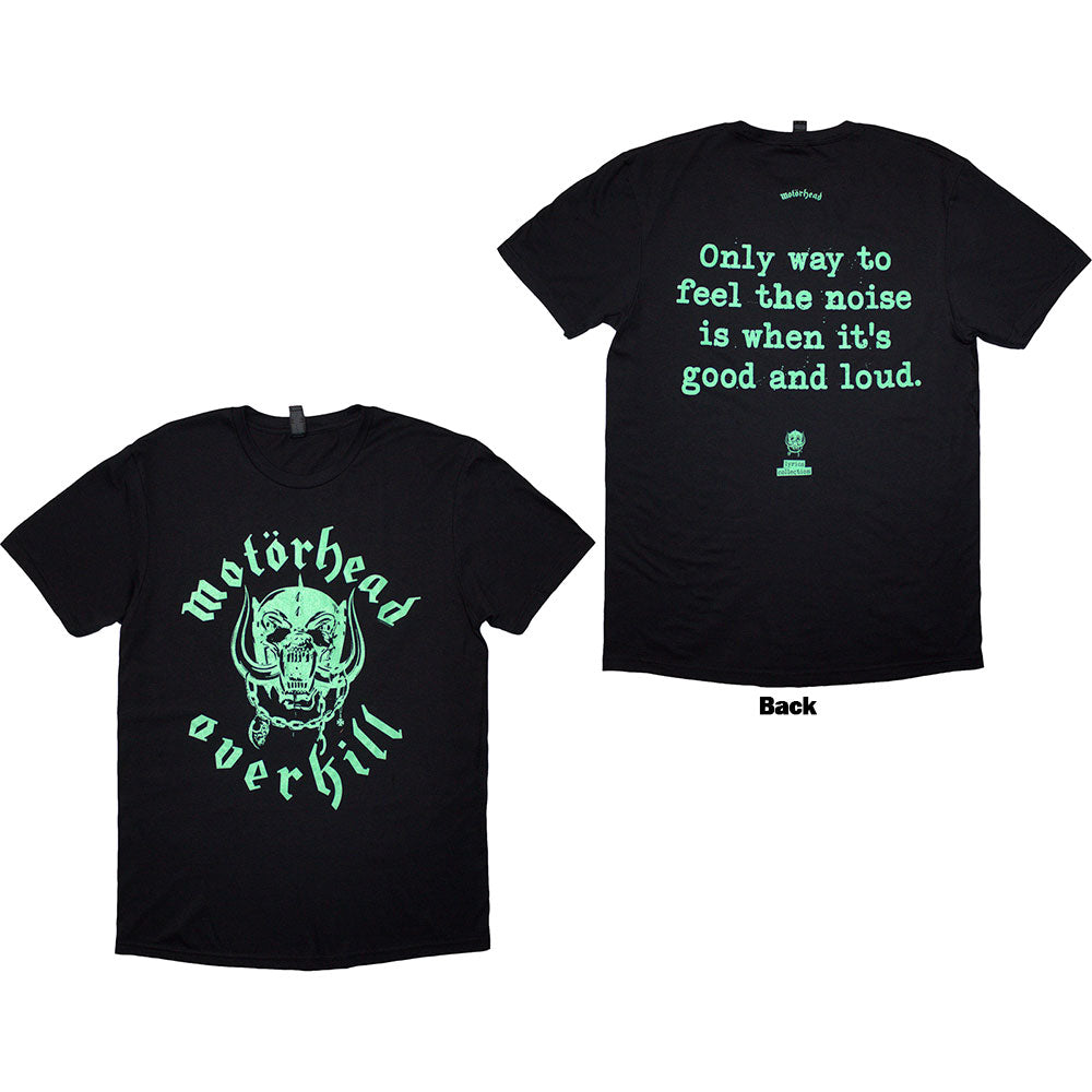 Motörhead Overkill Lyric Mens T Shirt