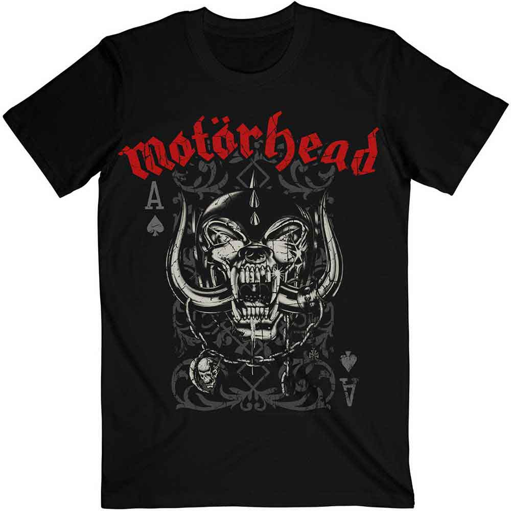 Motörhead Playing Card Mens T Shirt