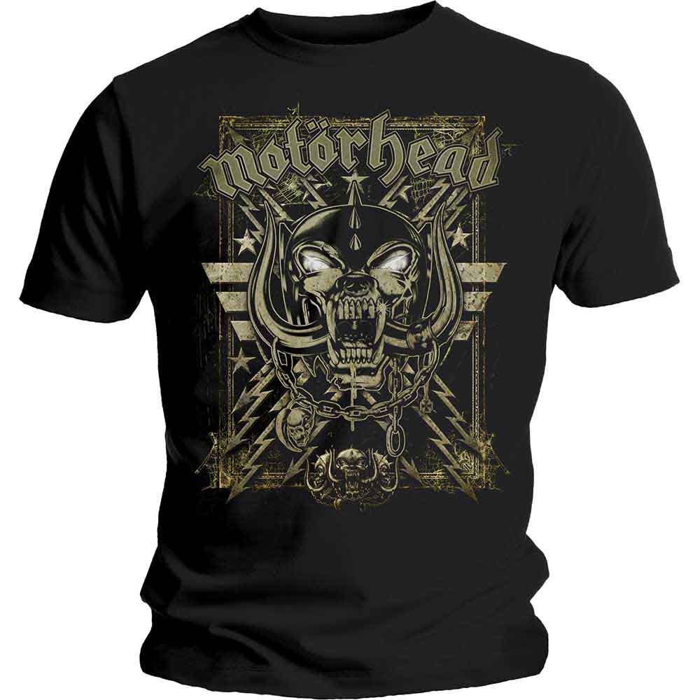 Motörhead Spider Webbed War Pig Mens T Shirt