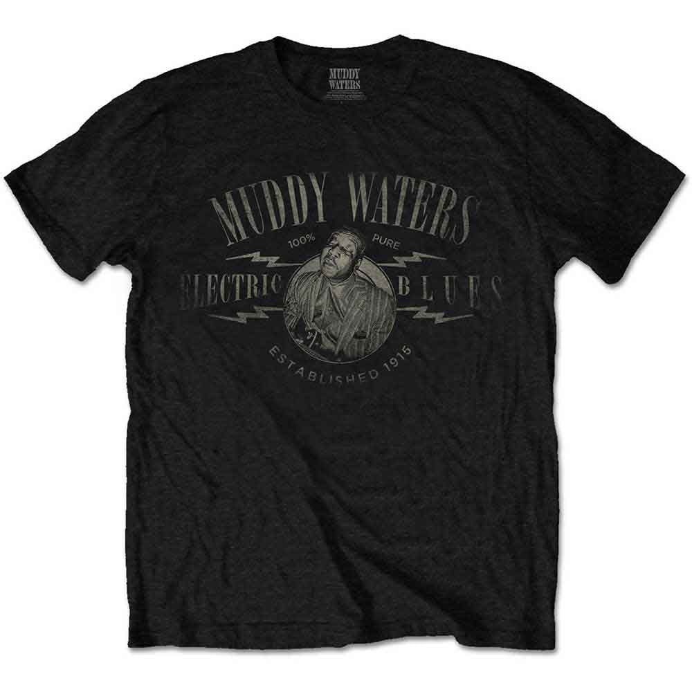 Muddy Waters Electric Blues Vintage Mens T Shirt