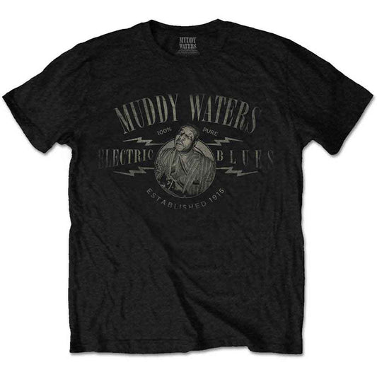 Muddy Waters Electric Blues Vintage Mens T Shirt