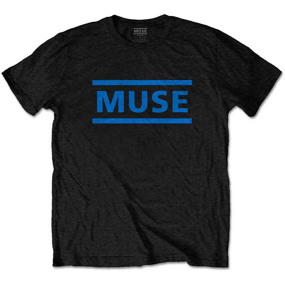 Muse Dark Blue Logo Mens T Shirt