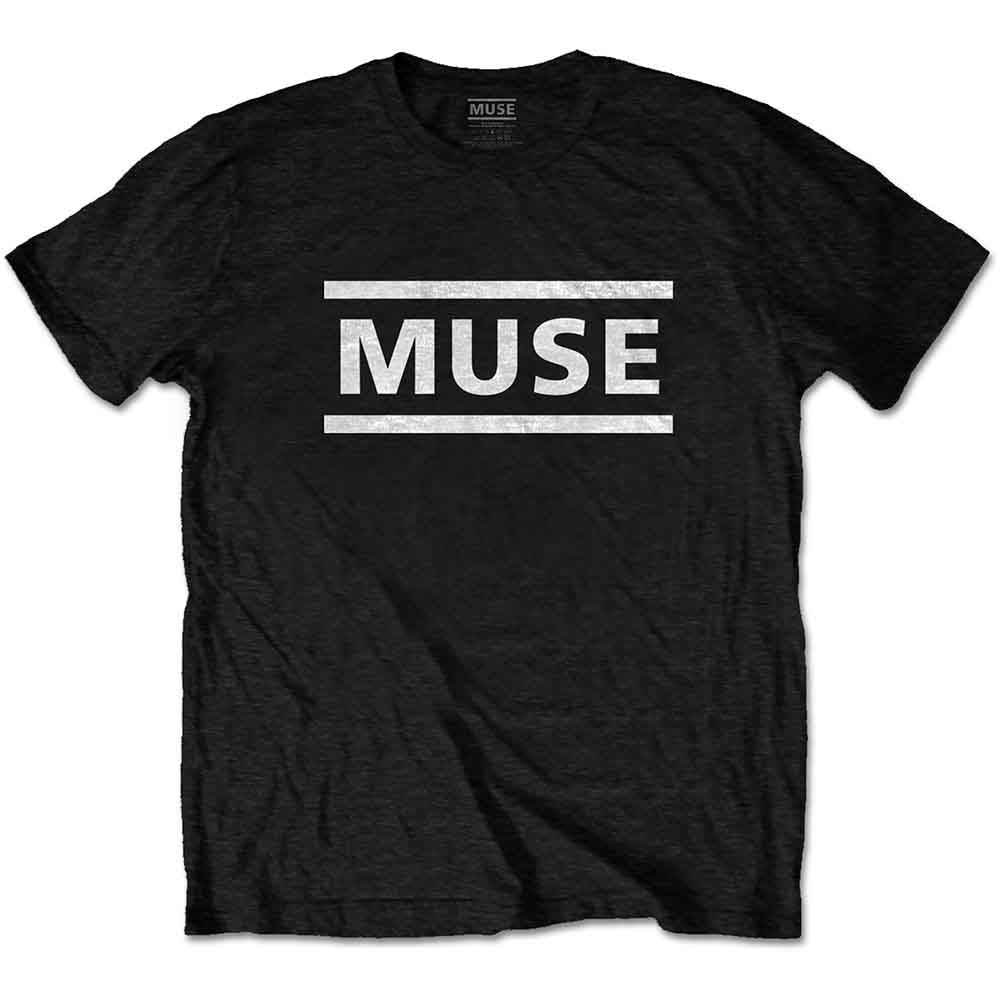 Muse White Logo Mens T Shirt