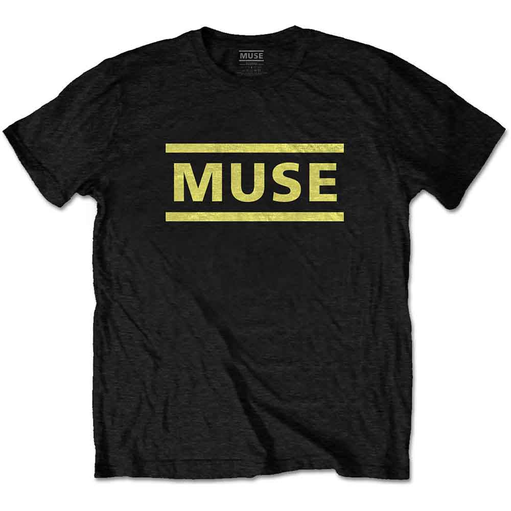 Muse Yellow Logo Mens T Shirt