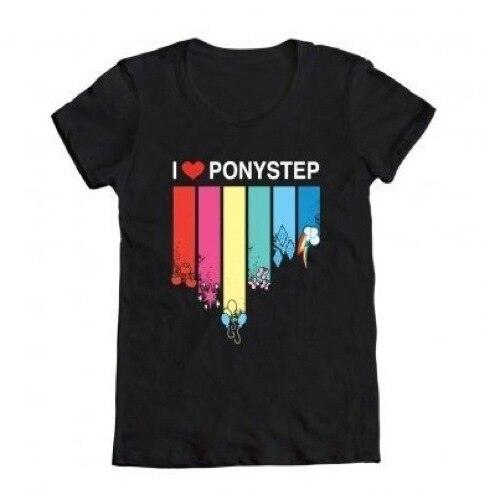 My Little Pony I Heart Ponystep Juniors T Shirt