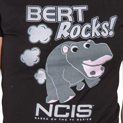 NCIS Bert Rocks! Hippopotamus Juniors T Shirt