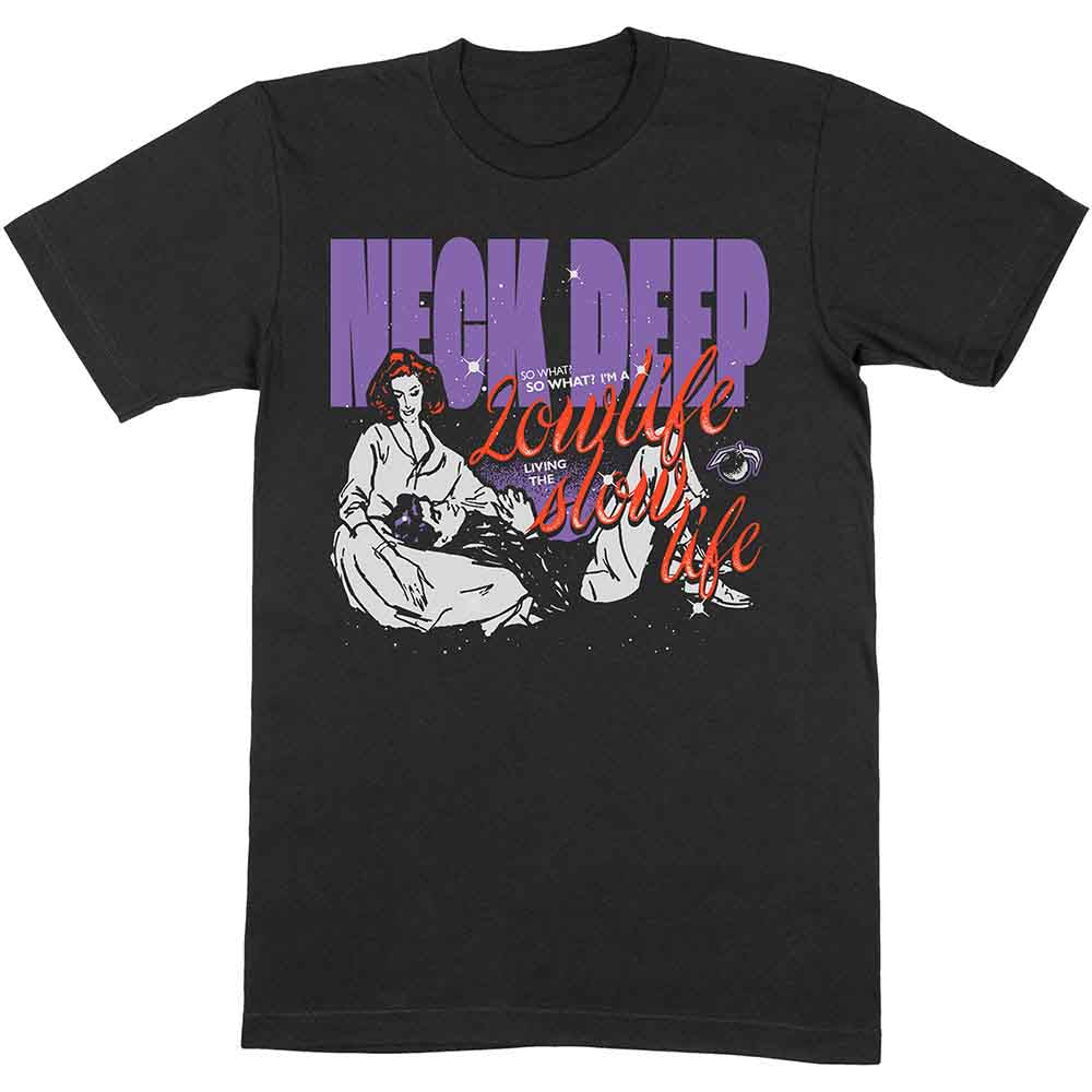 Neck Deep Lowlife Couple Mens T Shirt