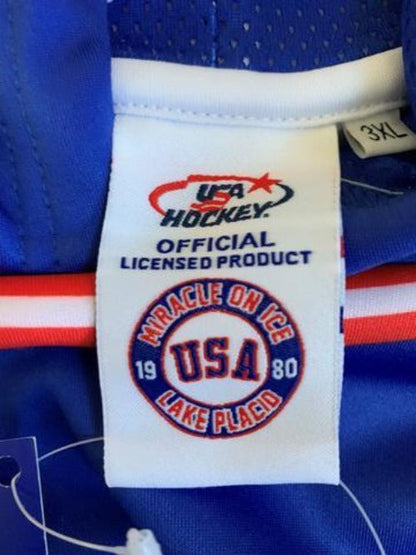 USA Hockey Miracle on Ice 1980 Authentic Royal Blue Hoodie