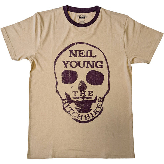Neil Young Hitchhiker Mens T Shirt