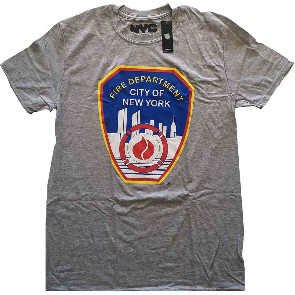 New York City Fire Dept. Badge Mens T Shirt