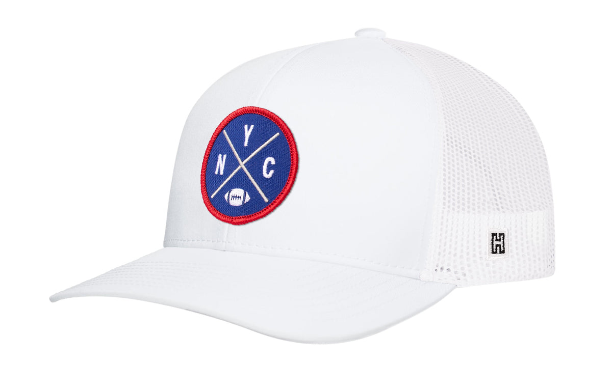 New York Trucker Haka Hat Black NYC X Football Snapback