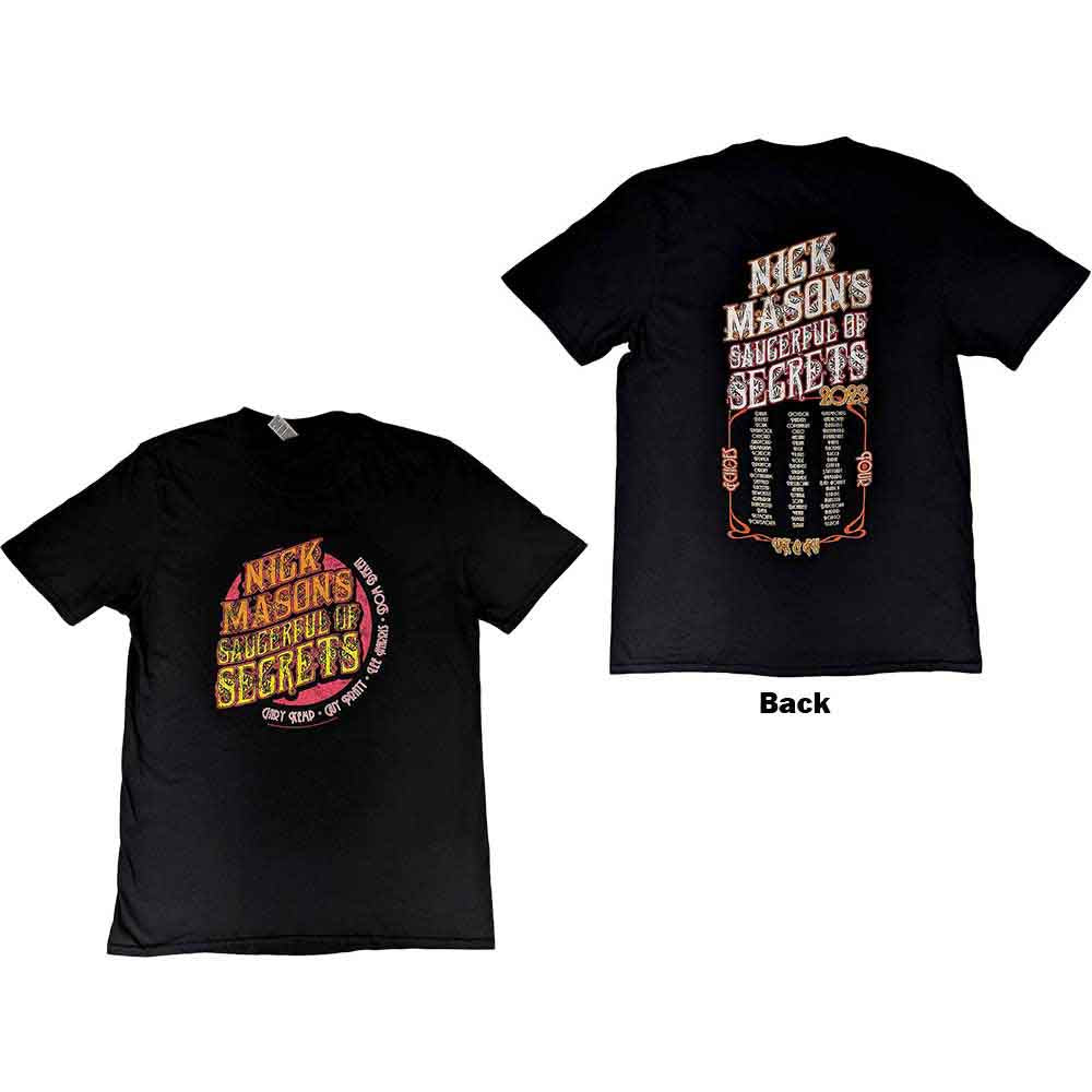Nick Mason's Saucerful of Secrets Echoes European Tour 2022 Mens T Shirt