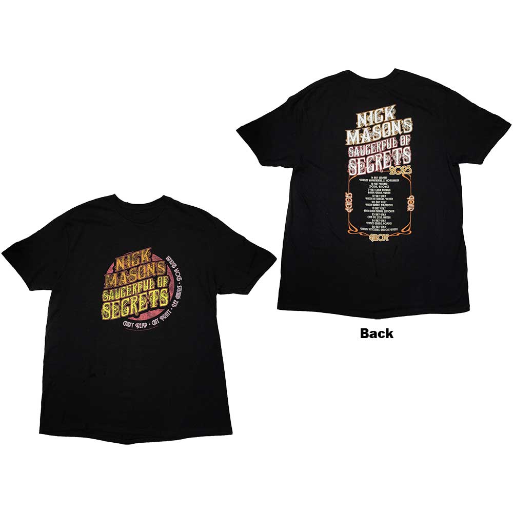 Nick Mason's Saucerful of Secrets Europe Tour 2023 Mens T Shirt