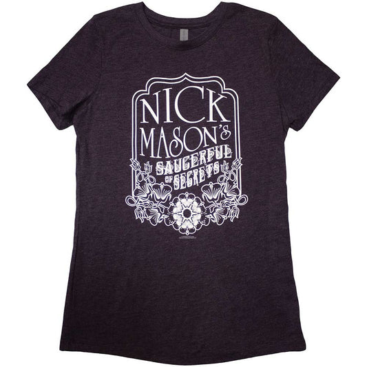 Nick Mason's Saucerful of Secrets Flowers Womens T Shirt