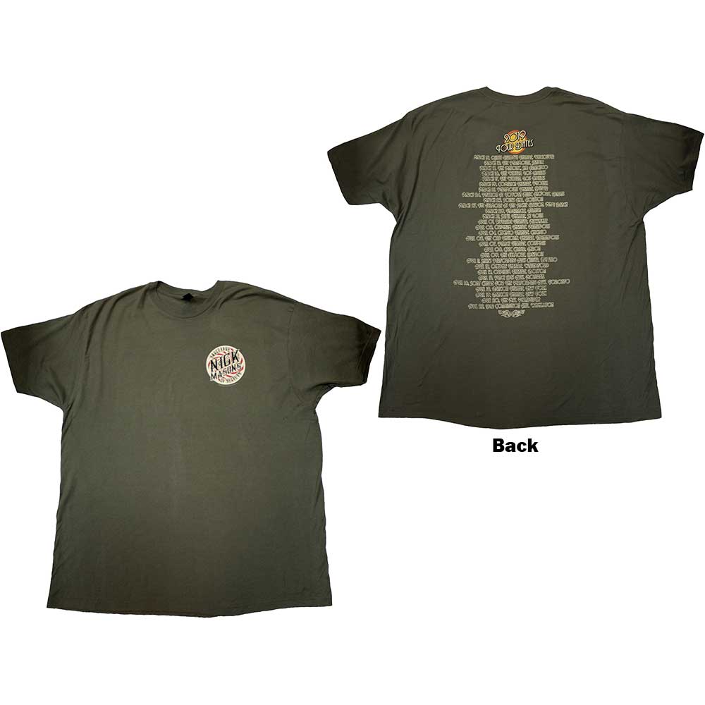 Nick Mason's Saucerful of Secrets Tour 2019 Mens T Shirt