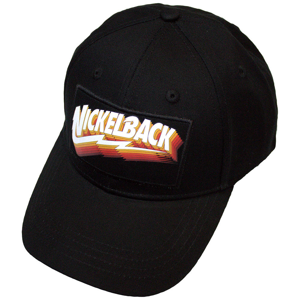 Nickelback Gradient Shadows Logo Hat Black
