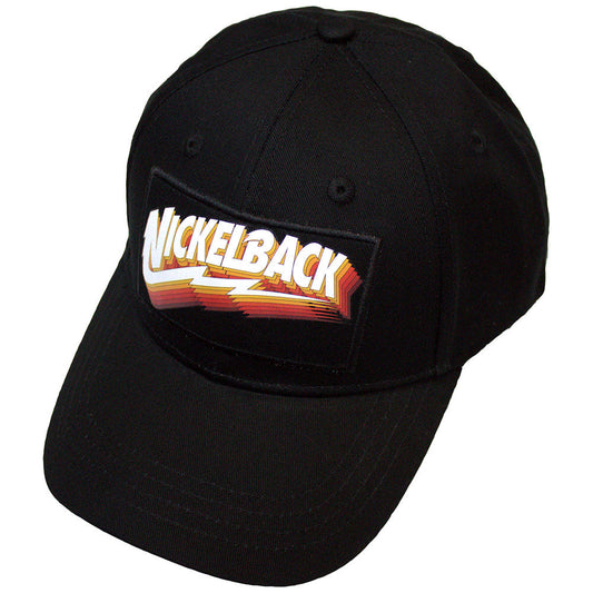 Nickelback Gradient Shadows Logo Hat Black